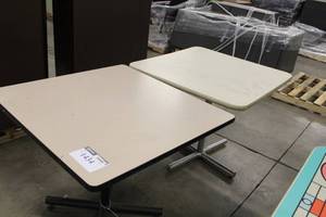 lot 1434 image: Lot of (2) Pedestal Conference Tables