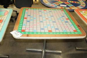 lot 1432 image: Scrabble Game Table