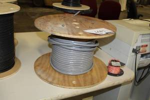 lot 1497 image: Partial Spool of Wire