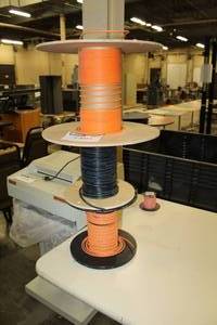 lot 1495 image: Lot of (3) Partial Spools of Wire