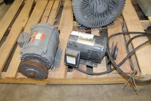 lot 1448 image: Lot of (2) Dayton Industrial Motors