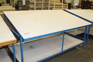 lot 1522 image: Metal Drafting Table