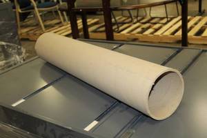 lot 1536 image: Lot of (Approximately 160) Cardboard Mailing Tubes 6in.