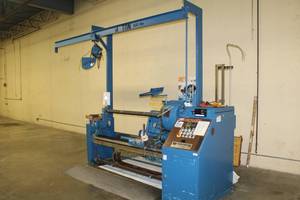lot 1302 image: Judelshon Industries Heavy Duty Electrical Cutting Machine 314-18 with 500lbs. Capacity Overhead Crane