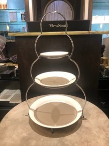 3 TIER CUPCAKE APPETIZER TOWER