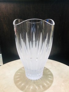 Heavy Art Glass Vase - Small Chip at base