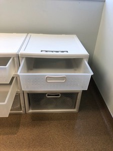 2 LARGE STORAGE TOTES