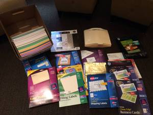 LOT OF OFFICE PRODUCTS - MOST NEW