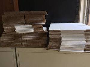 LOT OF 10X8X8 &amp 8X8X6 CARDBOARD PACKAGING BOXES