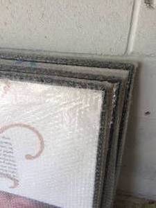 LOT OF 3 POSTER DISPLAY FRAMES