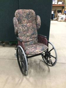 lot 60 image: MSRP $2500 Rock-King X3000 Tilting Rocking Wheelchair -&nbspStimulates Circulation&nbspPotentially Reduces Pain&nbspCalms restlessness in mind and body&nbspPotentially decreases risk of sleep apnea -1st pic is a stock pic.