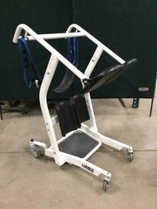 lot 65 image: MSRP $1000 Lumex Stand Assist Patient Transport System With Sling - Great Condition