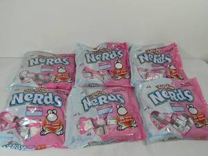 6 Large Bags of Nerds Treat Size