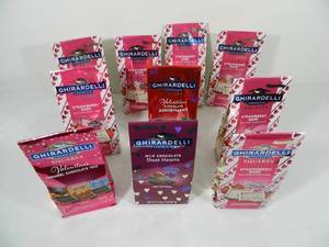 10 Bags of Assorted Ghirardelli Chocolate