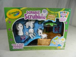 New Crayola Scribble Scrubbie Safari