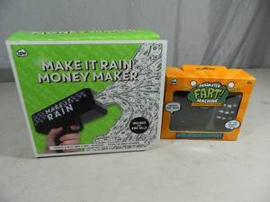 Make it Rain Money Maker and New Fart Machine