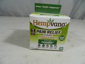 New HempVana Pain Relief Cream