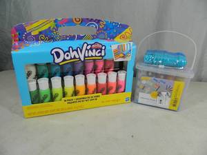 New Sidewalk Chalk with Chalk Holders and New DohVinci PlayDoh Kit
