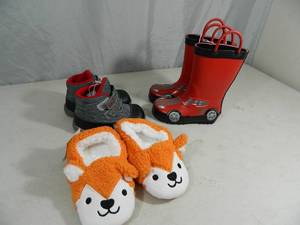 New Little Boys Boots and Slippers