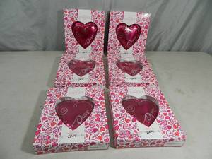 6 New Dove Solid Milk Chocolate Hearts
