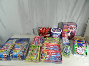 Cases of Candy