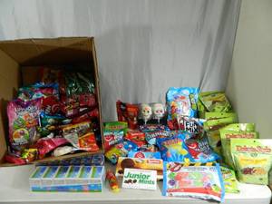 Large Assortment of Candy - Some past best by dates
