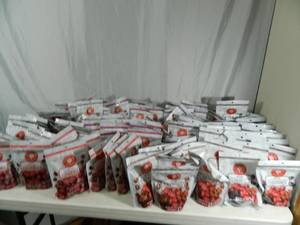 Large Lot of Dried Cherries and Chocolate Covered Cherries
