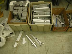 lot 39 image: Group Hager Door Closer BodiesArmsCoversHardware