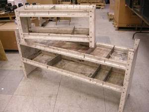 lot 137 image: Weather Guard Metal Rack - Shelves