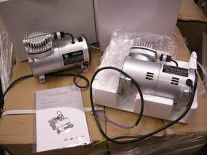 lot 130 image: 2 Mini Air Compressors AS18
