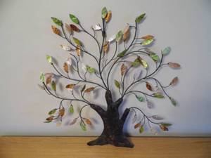 lot 62 image: Metal Tree