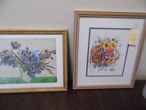 lot 66 image: 2 Pc Artwork
