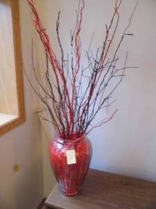 lot 81 image: Vase wBranches