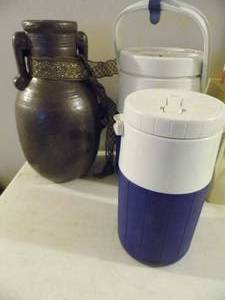 lot 116 image: Vase - Water Jugs