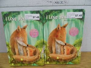 lot 41 image: Lot of 2 I love you Books