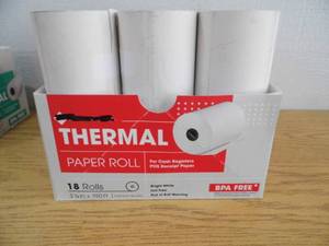 lot 61 image: New Thermal Paper