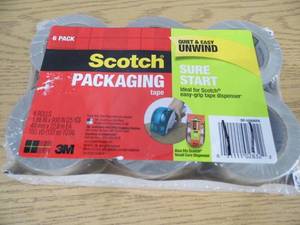 lot 68 image: New Scotch Packing Tape
