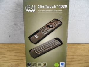 lot 90 image: Slim Touch Wireless Remote  Keyboard