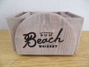 lot 107 image: Sun Beach Whiskey Napkin Dispenser