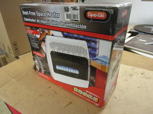 lot 225 image: DYNA-GLO VENT-FREE 30,000 BTU SPACE HEATER - NEW