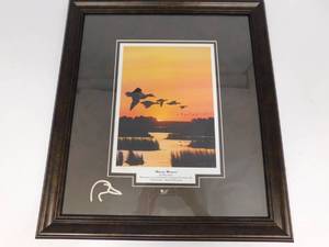 lot 29 image: MN Ducks Unlimited 2015 Sponsor Print of the Year