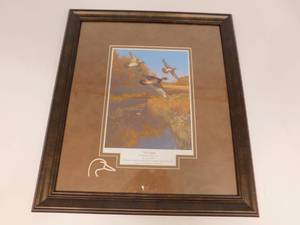 lot 33 image: MN Ducks Unlimited 2014 Sponsor Print of the Year