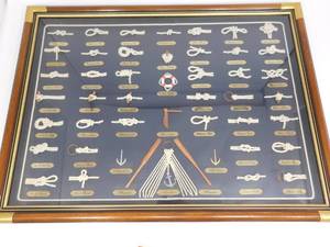 lot 38 image: Nautical Knot Board