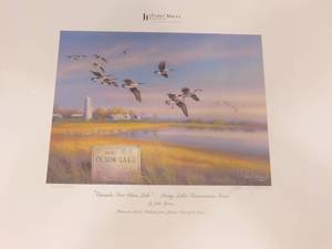 lot 41 image: Canadas Over Olson Lake - Living Lakes Conservation Series by John Green