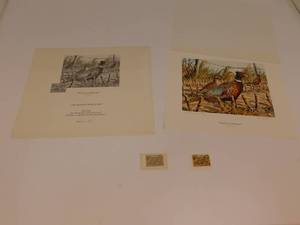 lot 46 image: 1982 Pheasant Habitat Print    A Legacy in Season by Ken Zylla