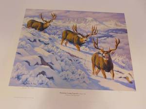 lot 51 image: Wyoming LIving Legends by Brent Todd
