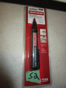 lot 52 image: Craftsman Non-Contact AC Voltage Detector