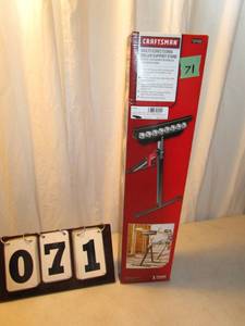 lot 71 image: Craftsman Multi-Directional Roller Support Stand