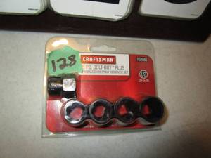 lot 128 image: Craftsman 5 pc Bolt-Out Plus