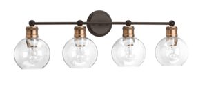 lot 14 image: Qty 2 New Vanity Light Fixtures